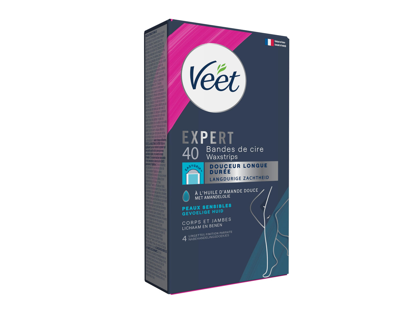 Veet Expert koude wasstrips benen gevoelige huid