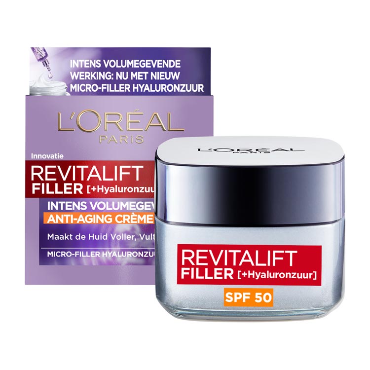 Loreal Paris Revitalift Filler dagcreme anti aging spf50