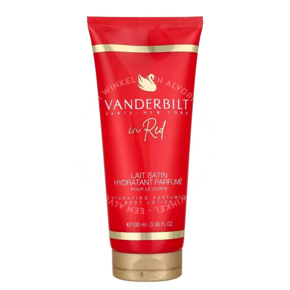 Van Der Bilt Vanderbilt bodylotion in red