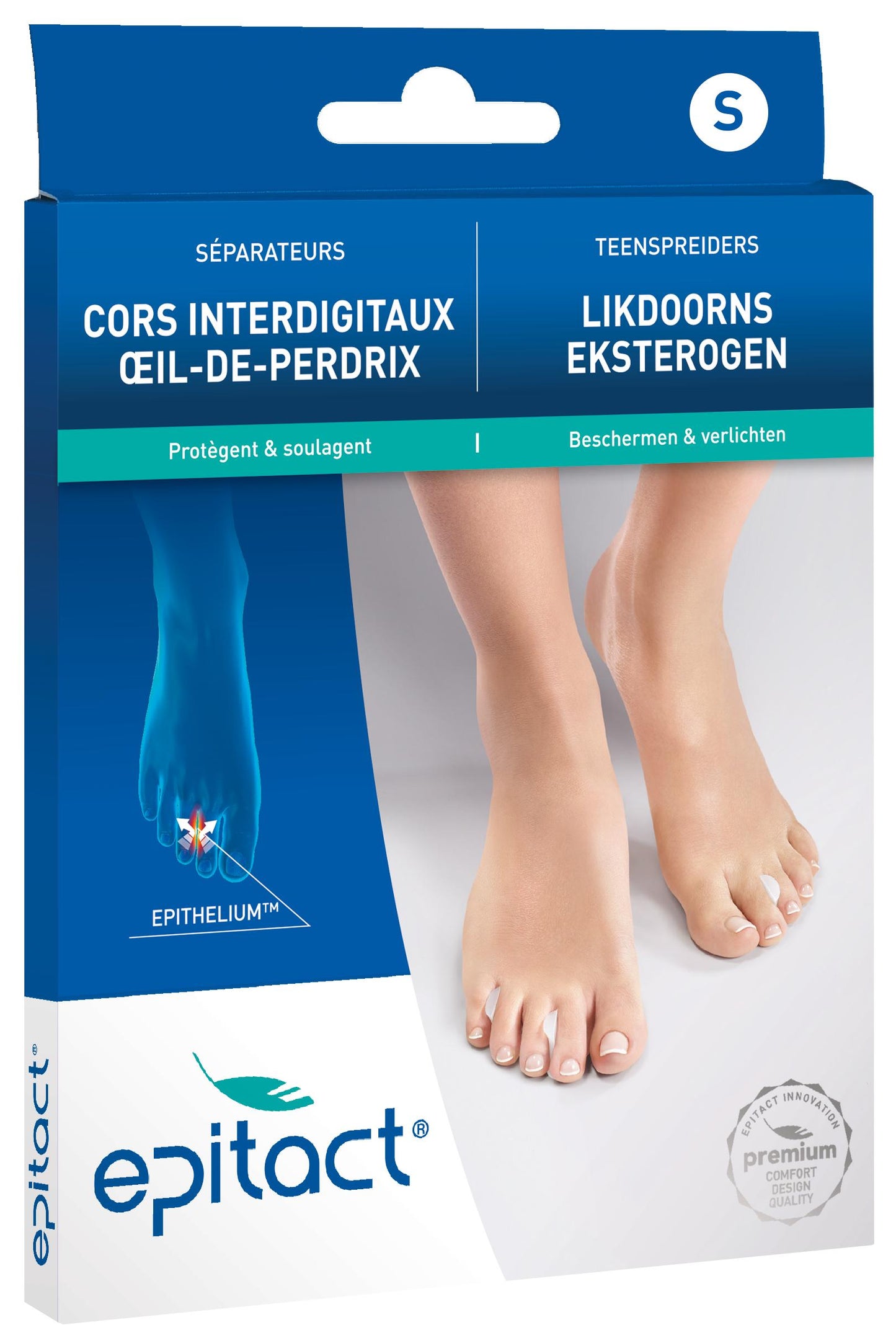 Epitact Teenspreiders likdoorn-ekserogen - s