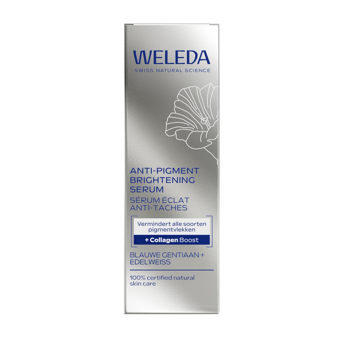 Weleda Serum blauwe gentiaan & edelweiss antie-pigment brightening
