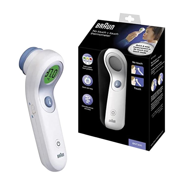 Braun Thermometer voorhoofd bnt300