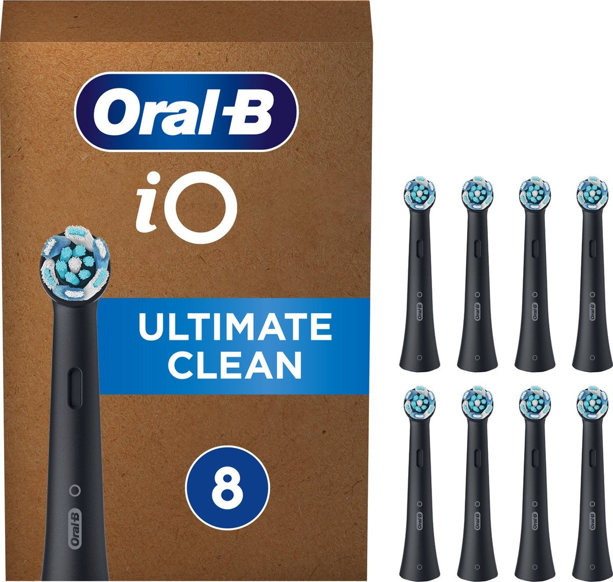 Oral-B Elektrische tandenborstel refill io ultimate clean zwart