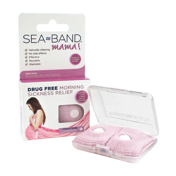 Sea-Band Mama polsbandjes egaal roze