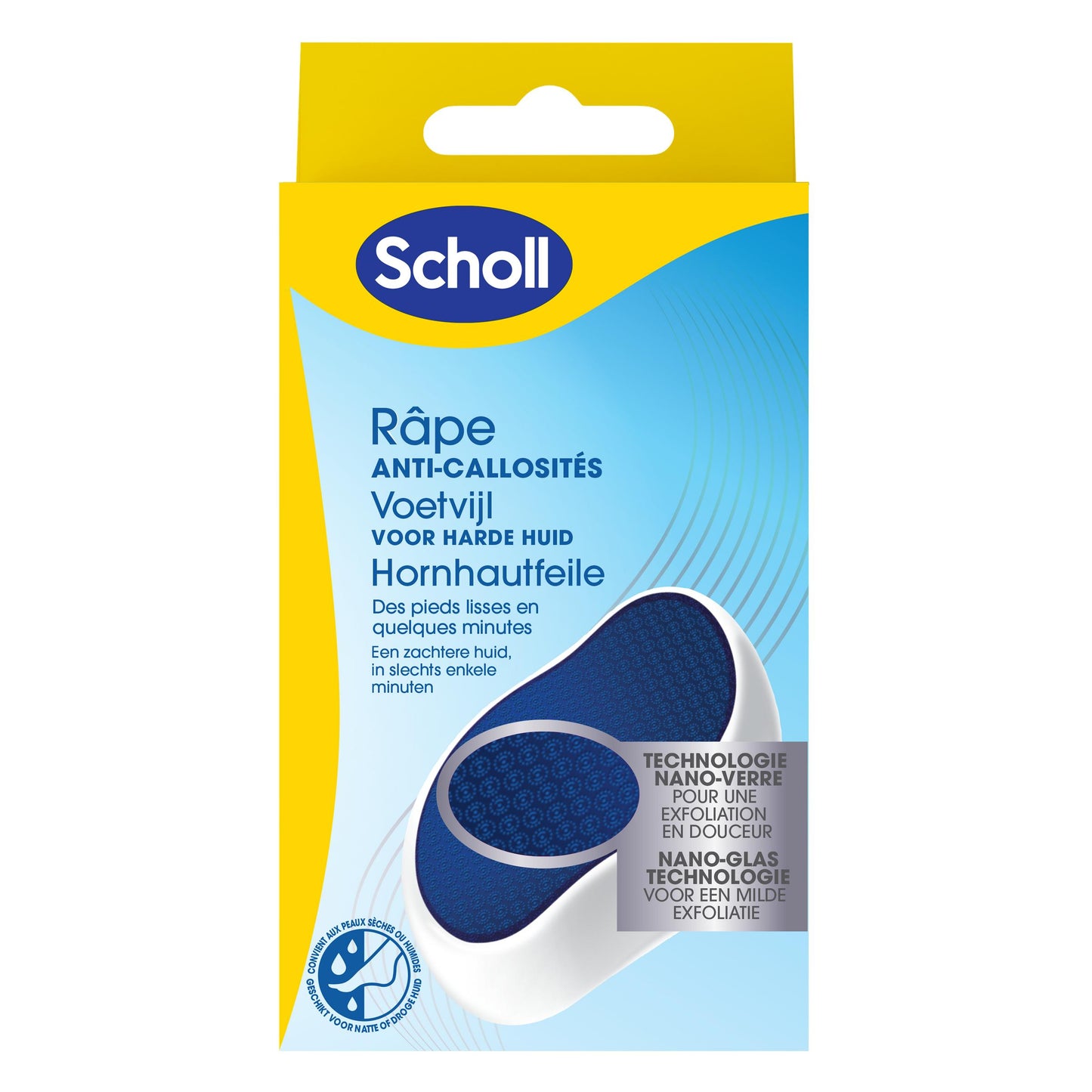 Scholl Voetvijl voor harde huid