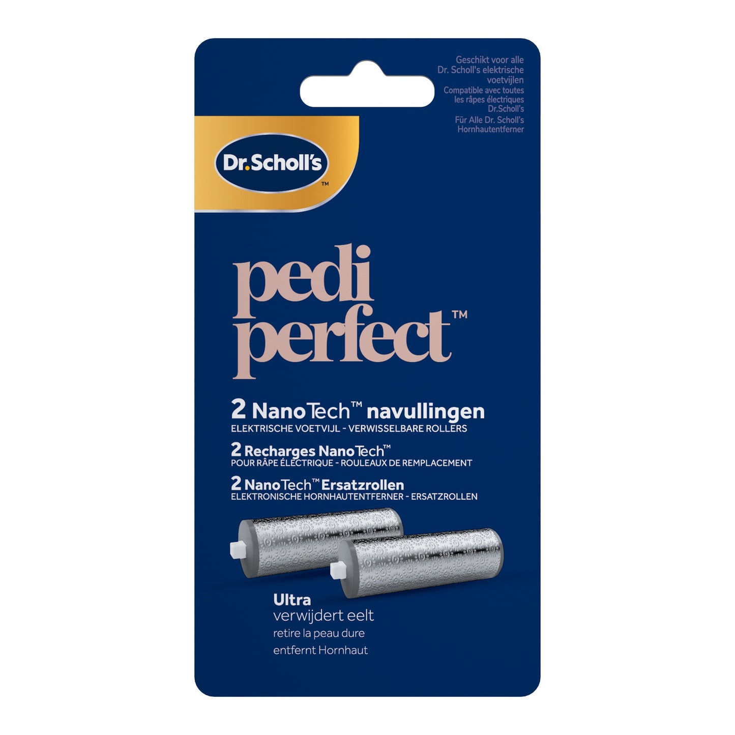 Scholl Pedi perfect elektronische voetvijl navulrollers