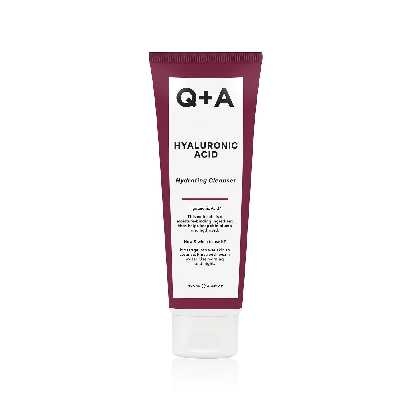 Q+A Cleansing gel hyaluronic acid