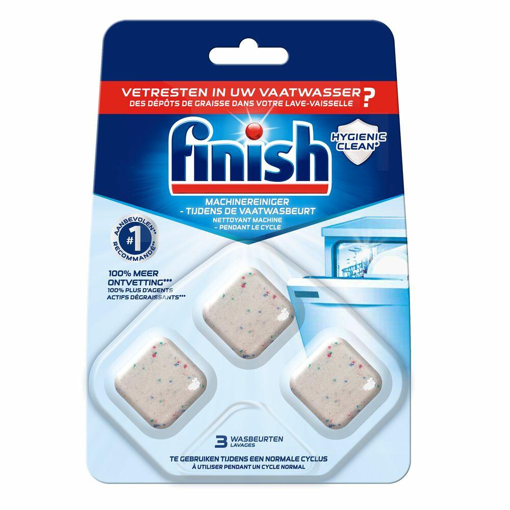 Finish Machinereiniger tijdens de wasbeurt