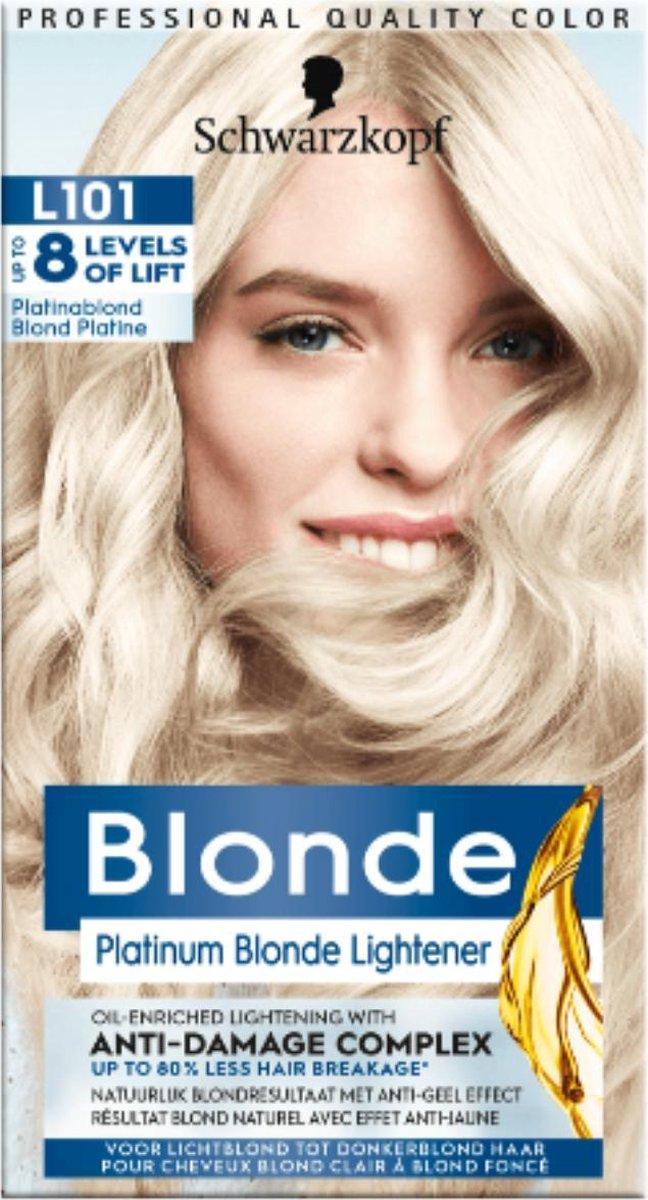 Schwarzkopf Blonde intensief silverblond l101