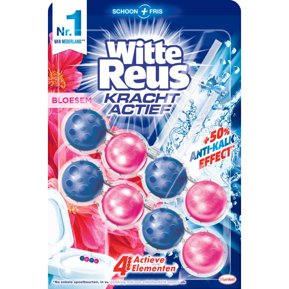Witte Reus Wc blok kracht actief bloesem