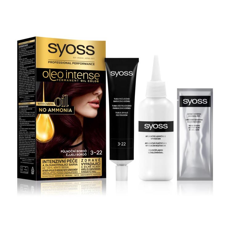 Syoss Color oleo int. 3-22 midnight bordeaux