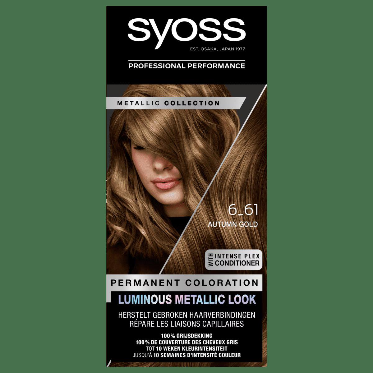 Syoss Color baseline 6-61 autumn gold