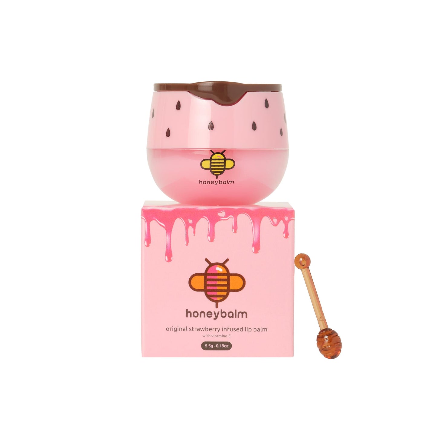 Honeybalm Lippenbalsem strawberry