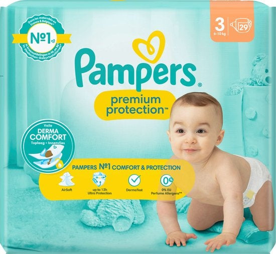 Pampers Premium protection s3 key size