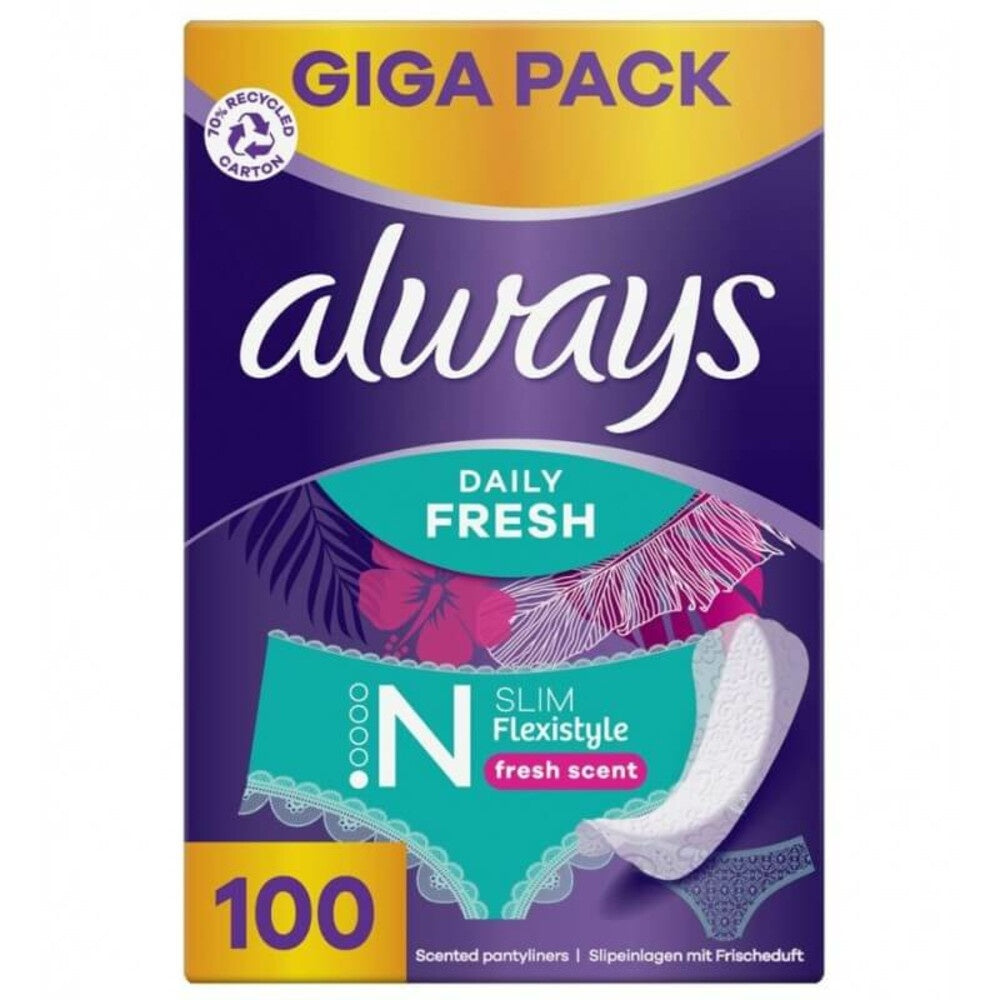 Always Inlegkruisjes daily fresh normal slim flexistyle