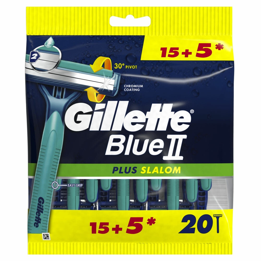 Gillette Blue 3 wegwerpmesjes men plus slalom