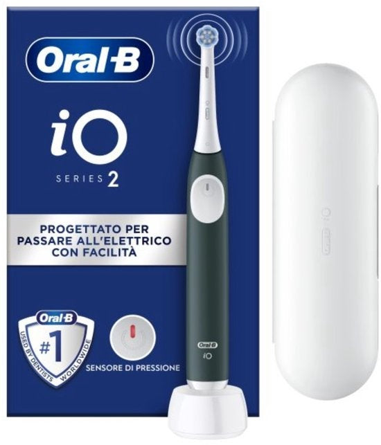 Oral-B Elektrische tandenborstel io serie 2 forest green met reisetui