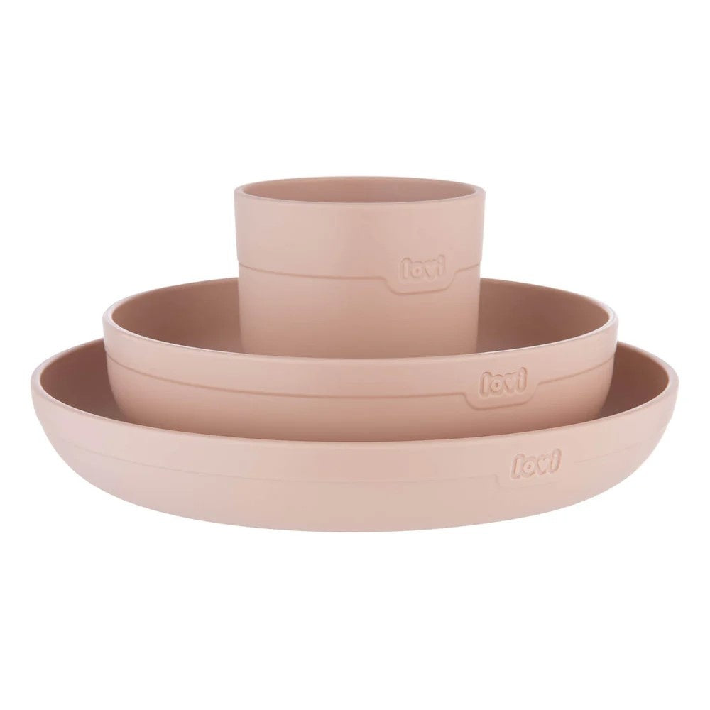 Difrax Lovi eetset met beker nude