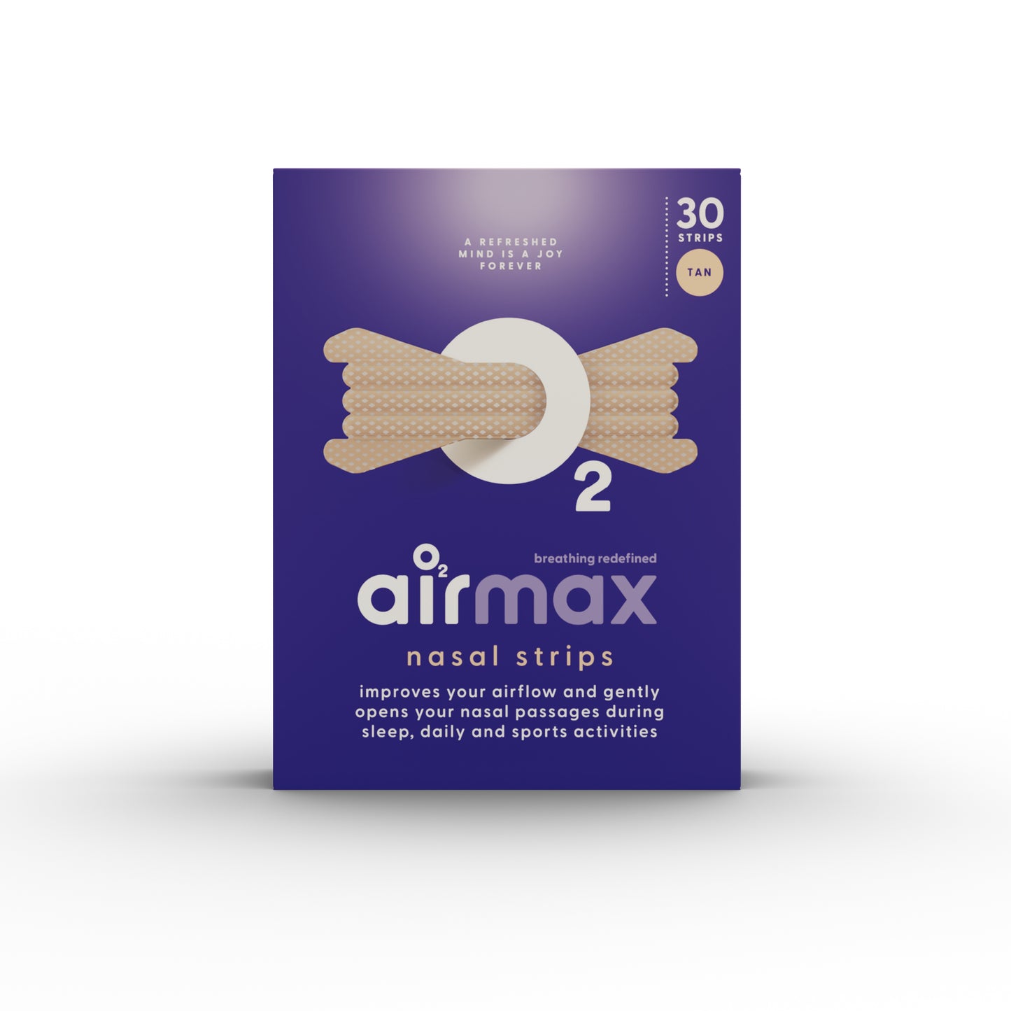 Airmax Nasal strip tan