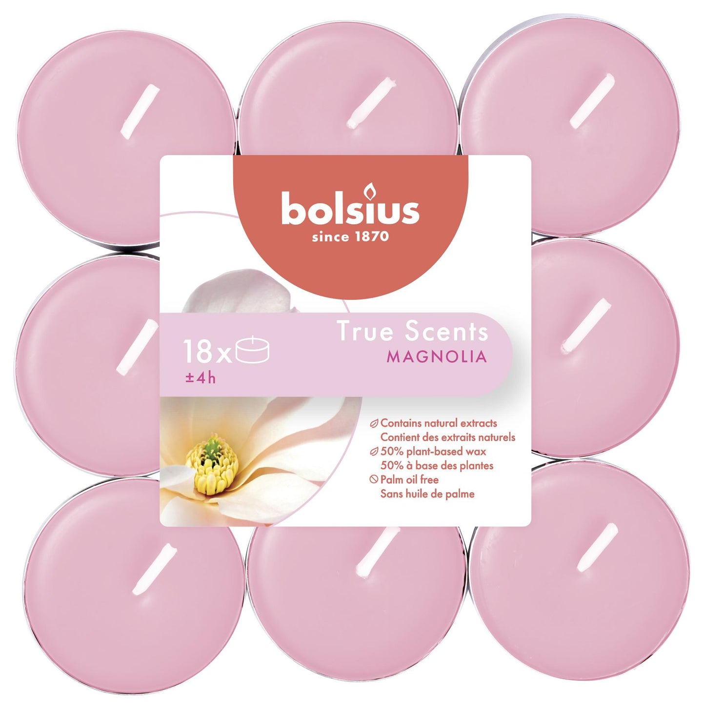 Bolsius Geurtheelichten true scents magnolia