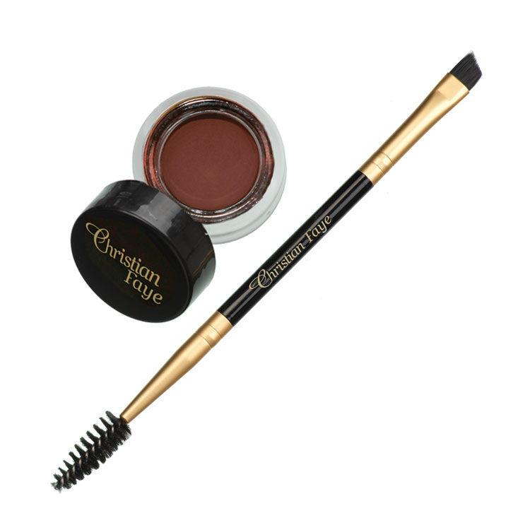 Christian Faye Eyebrow dip pomade irid brown