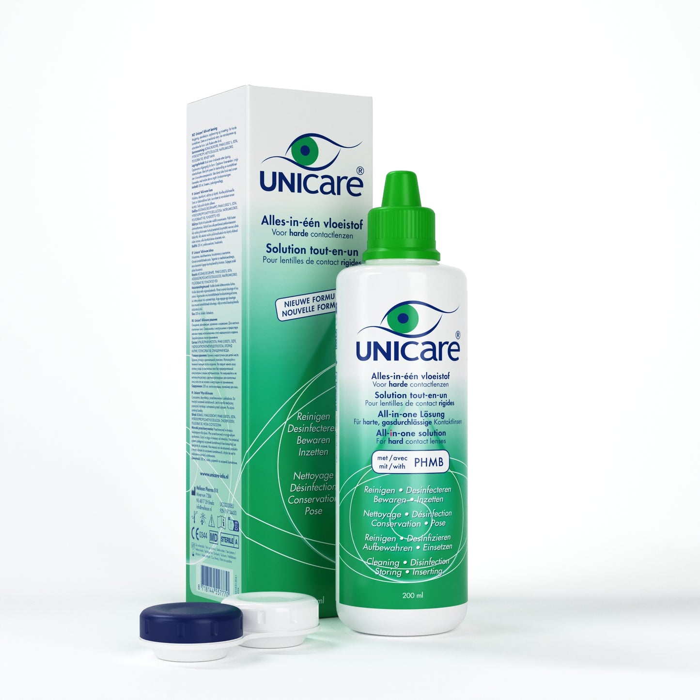 Unicare Lenzen vloeistof alles in 1 harde lenzen