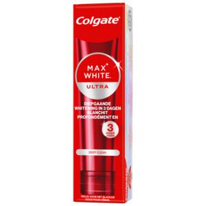 Colgate Tandpasta max white ultra deep clean