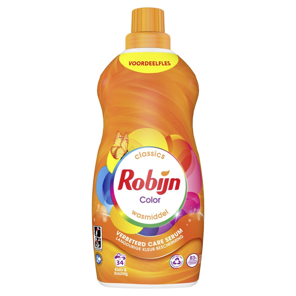 Robijn Vloeibaar wasmiddel klein & krachtig color