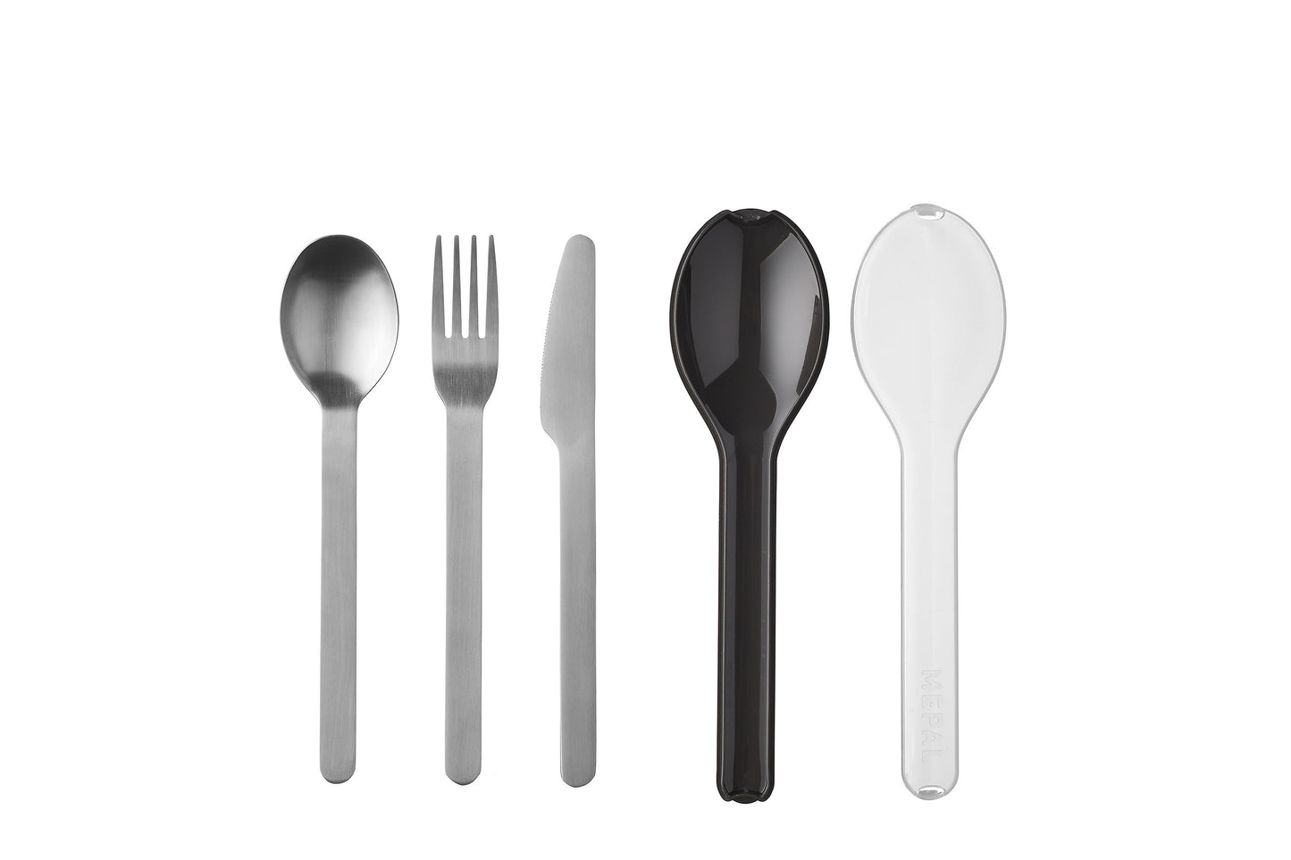 Mepal Bestekset ellipse 3 delig nordic black