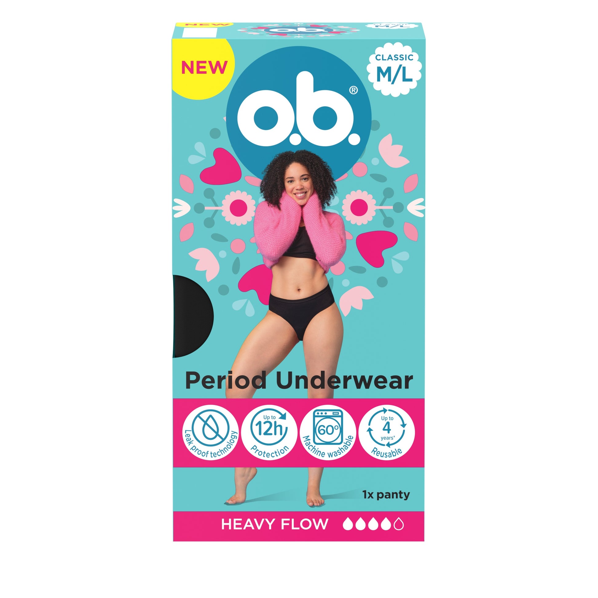 O.B Period underwear classic m/l