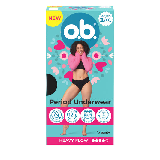 O.B Period underwear classic xl/xxl