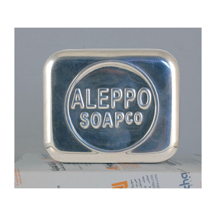 Aleppo Soap Co aluminium zeepdoos