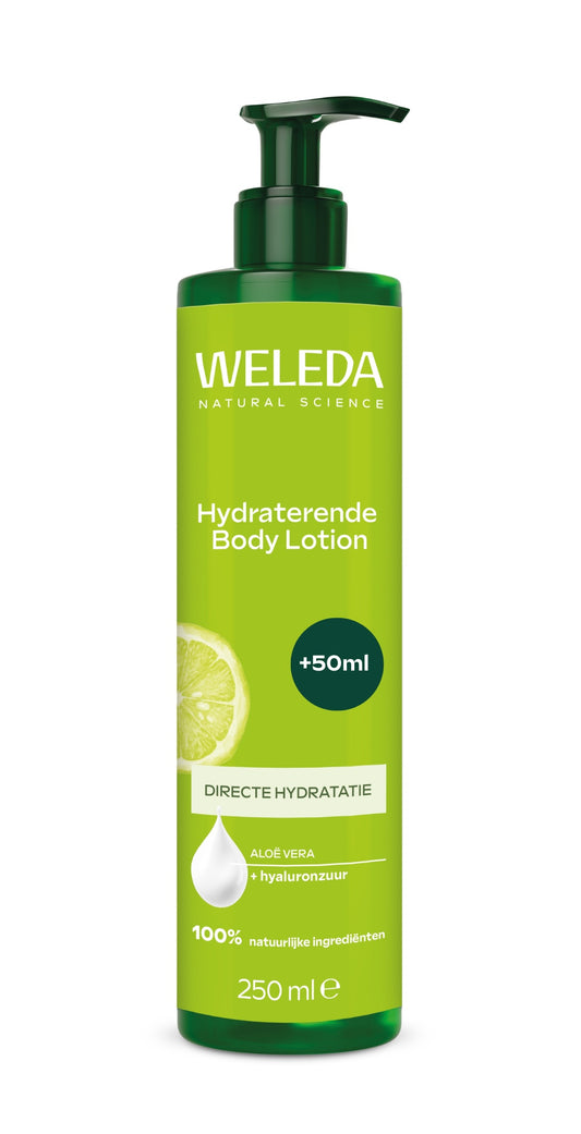 Weleda Aloe vera-citrus bodylotion hydraterend met pompje