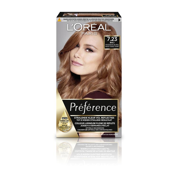 Loreal Paris Preference 7.23 rich rose