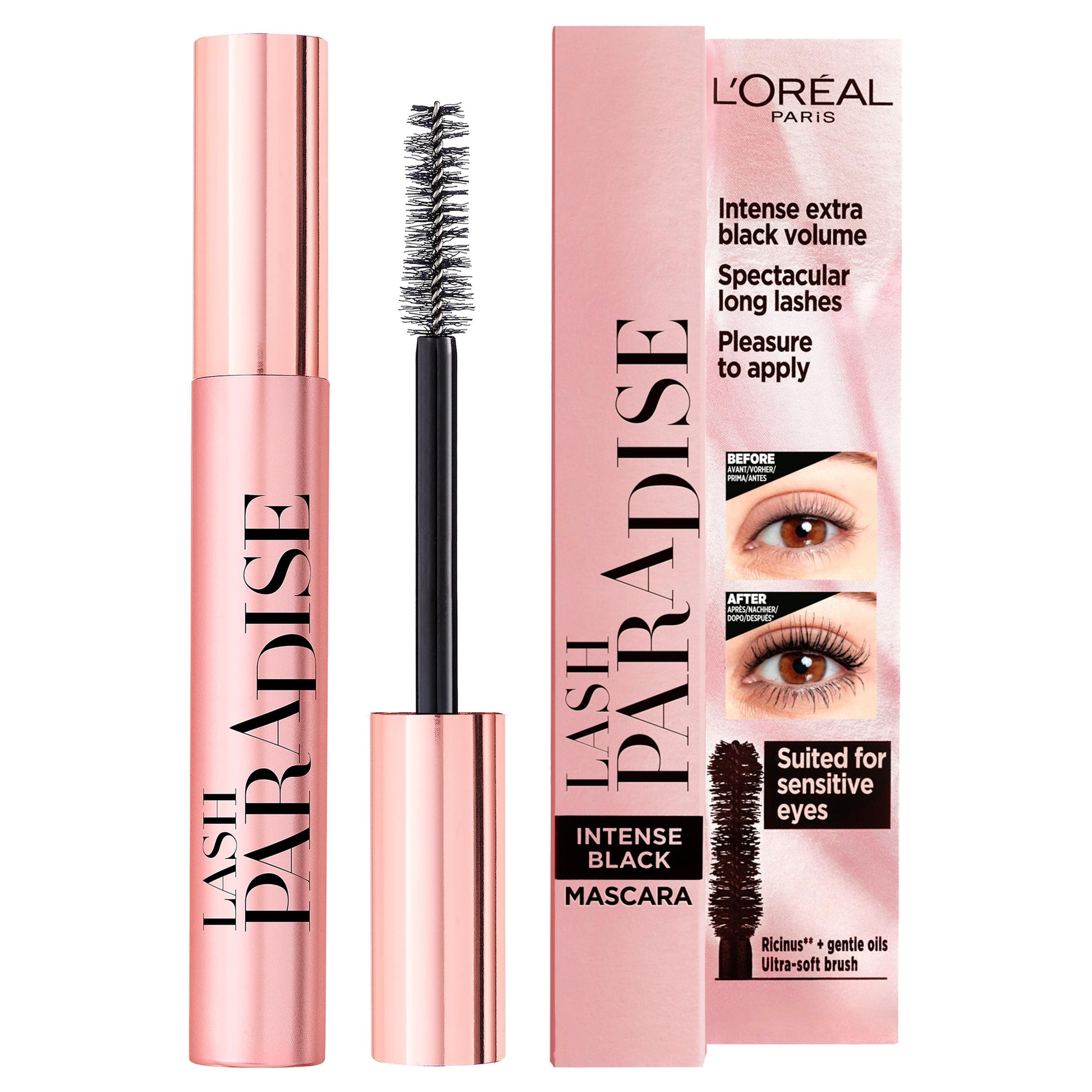 Loreal Paris Mascara paradise 02 intense black extra volume