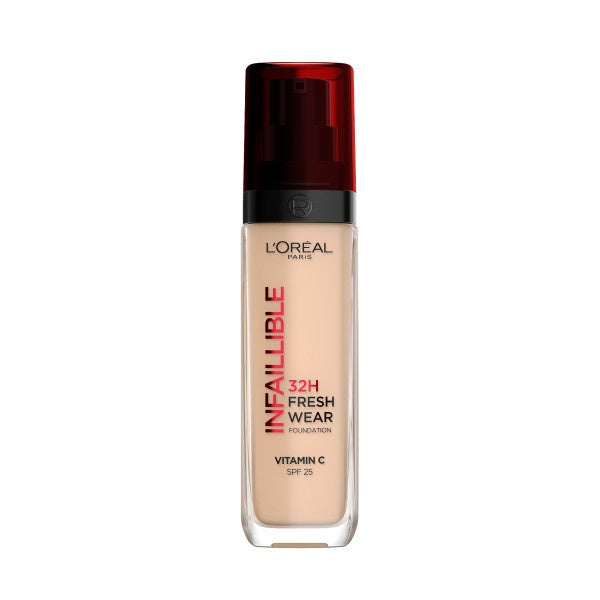 Loreal Paris Foundation infaillible 32hr fresh wear 100 beige +spf