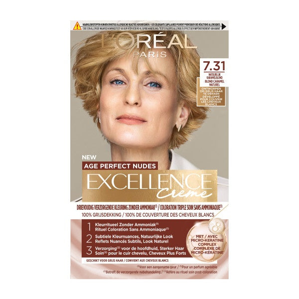 Loreal Paris Excellence Creme age perfect nudes 7,31