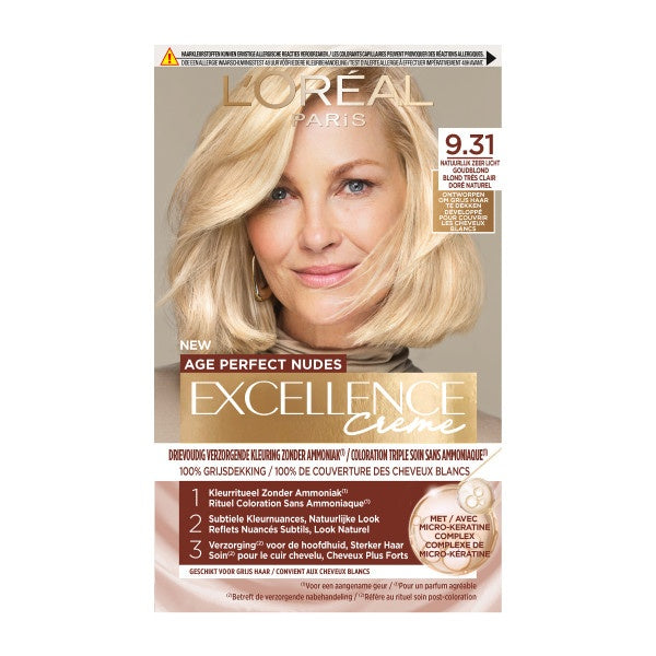 Loreal Paris Excellence Creme age perfect nudes 9,31