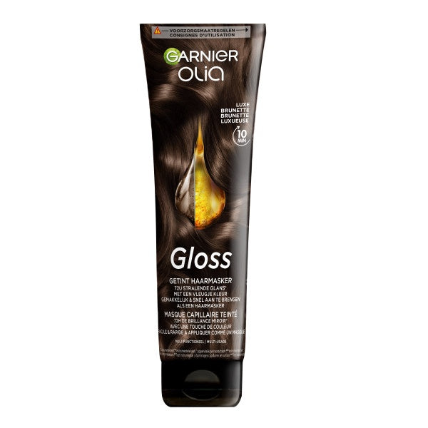Garnier Olia Gekleurd haarmasker luxe brunette