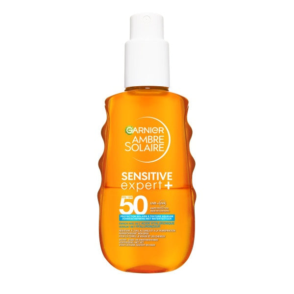 Garnier Ambre Solaire Sensitive expert hydraterend met watertextuur  spf50
