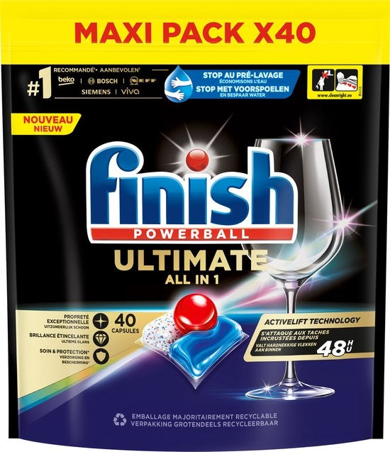 Finish Vaatwastabletten ultimate all-in-one regular