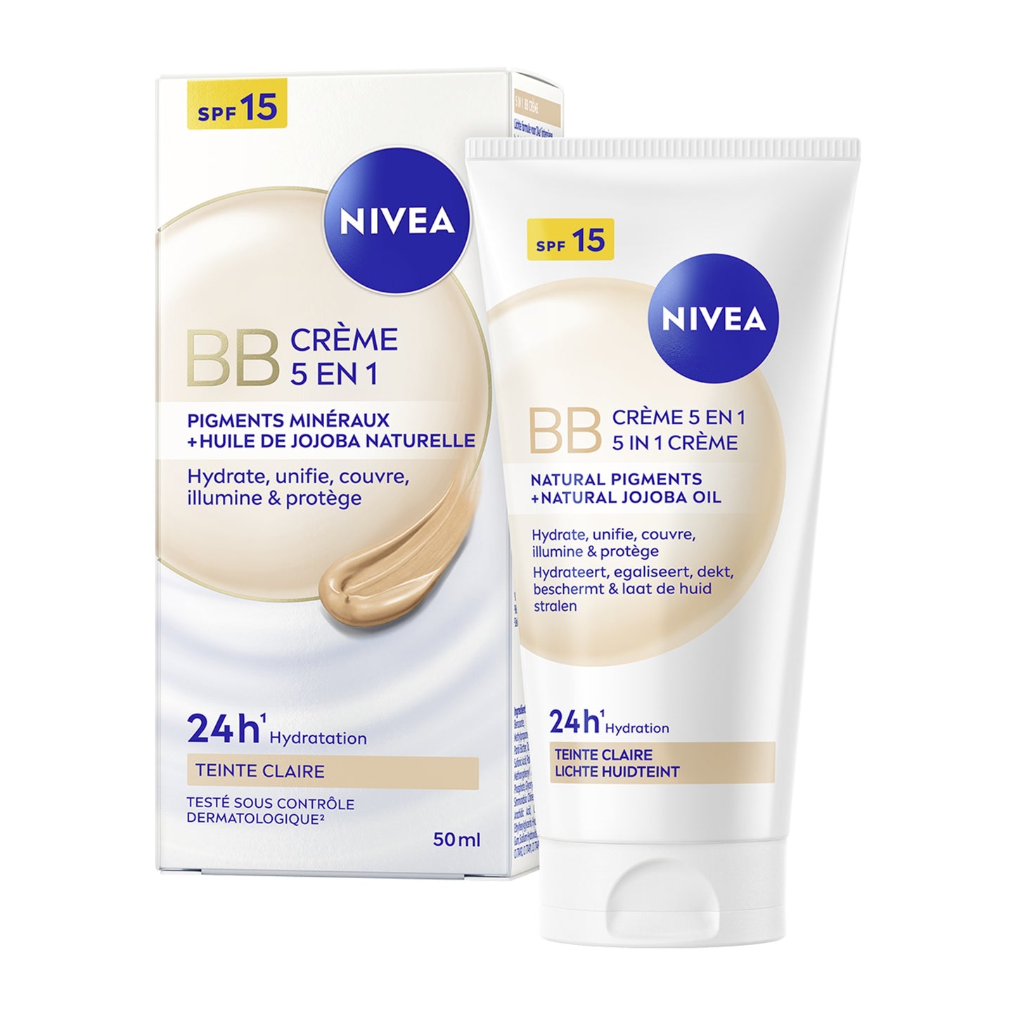 Nivea Essentials bb creme 5 in 1 light spf15