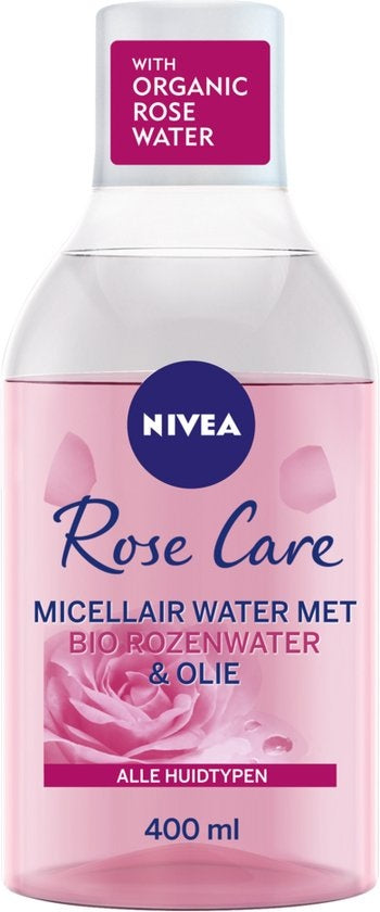 Nivea Micellair water make-up remover rose care alle huidtypes