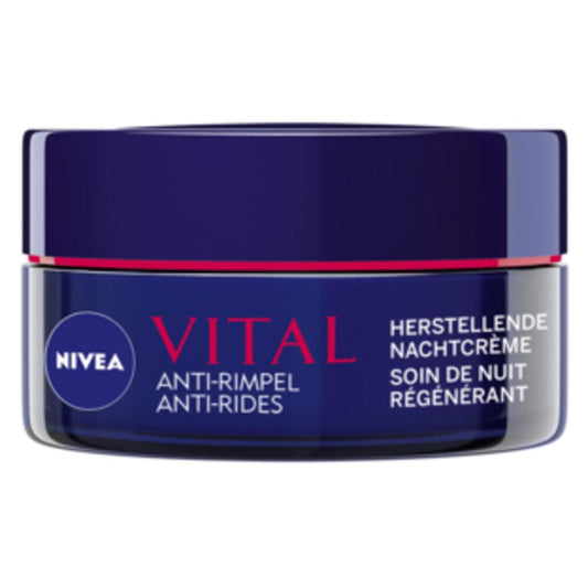 Nivea Vital nachtcreme herstellend anti-rimpel