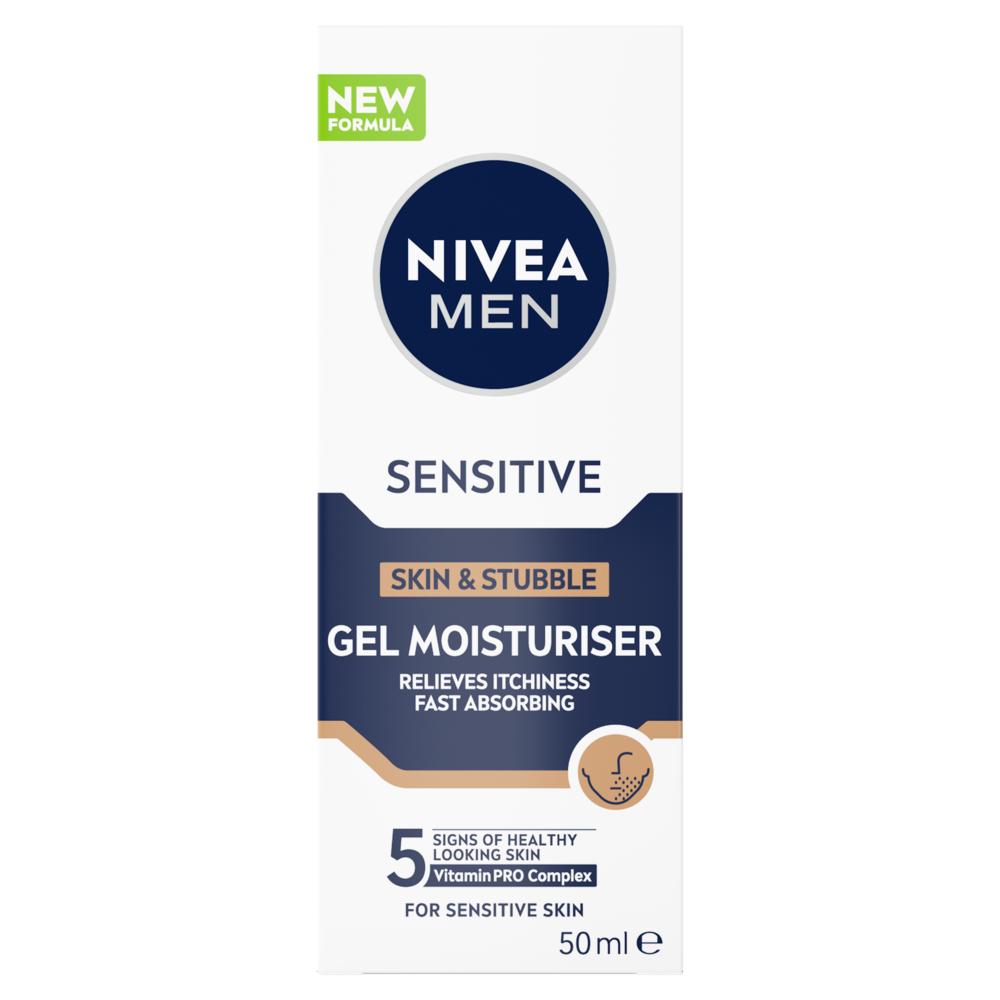 Nivea Men gezichtsgel sensitive skin & stubble moisturizer