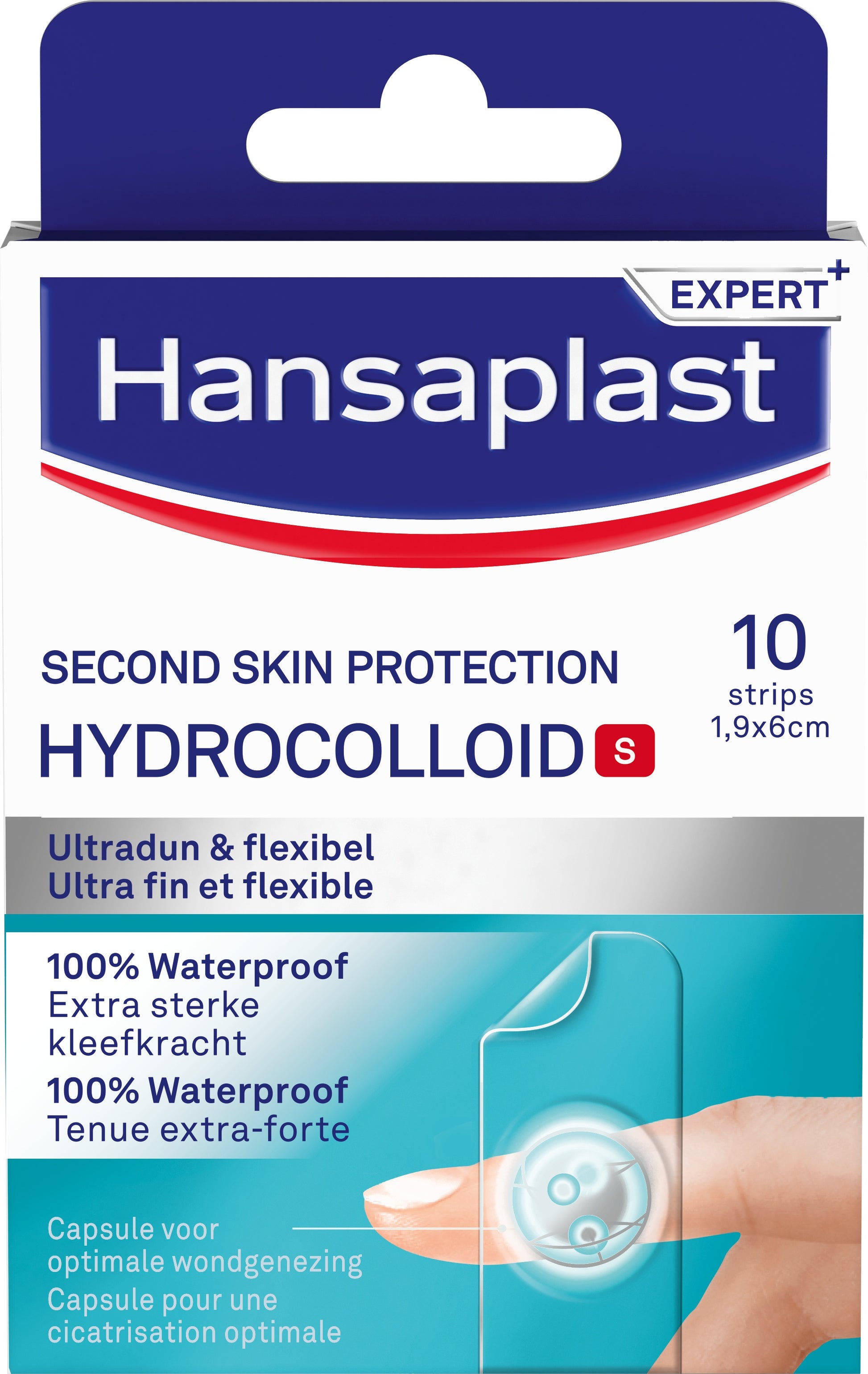 Hansaplast Second skin protection hydrocolloid 1,9x6cm