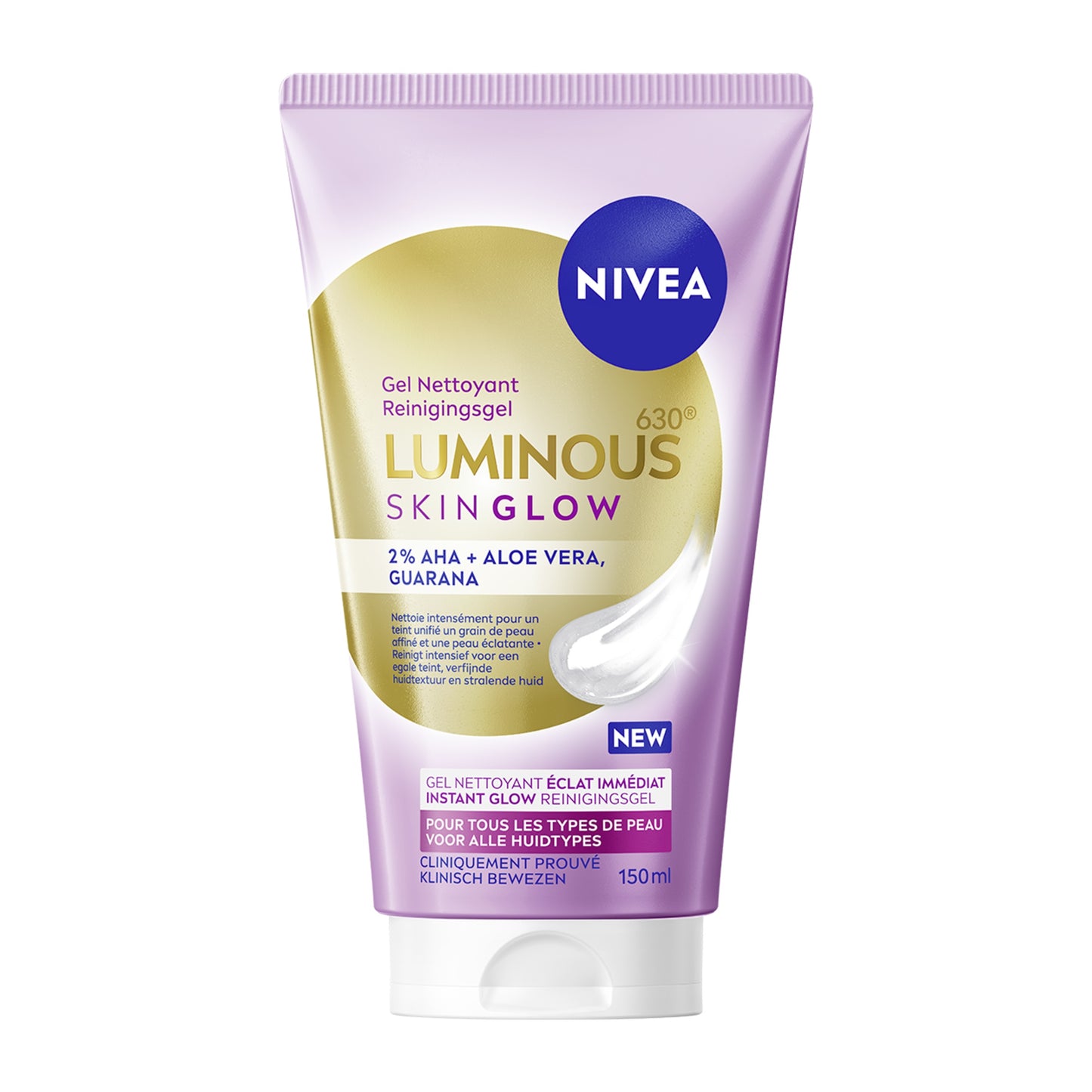 Nivea Luminous 630 skin glow reinigingsgel