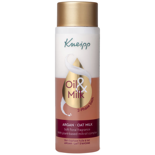 Kneipp Badolie en melk argan & havermelk