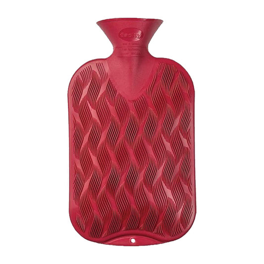 Fashy Warm waterkruik wave motief rood