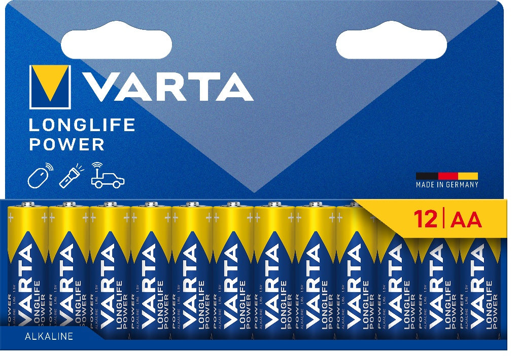 Varta Longlife power alkaline aa lr6